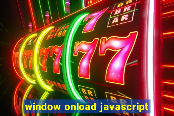 window onload javascript